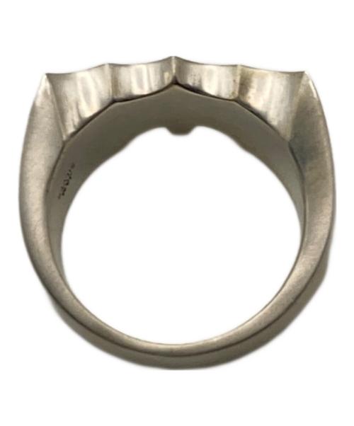 JAM HOME MADE（ジャムホームメイド）JAM HOME MADE (ジャムホームメイド) HAZE (ヘイズ) BAT HAZE RING シルバー サイズ:19号の古着・服飾アイテム