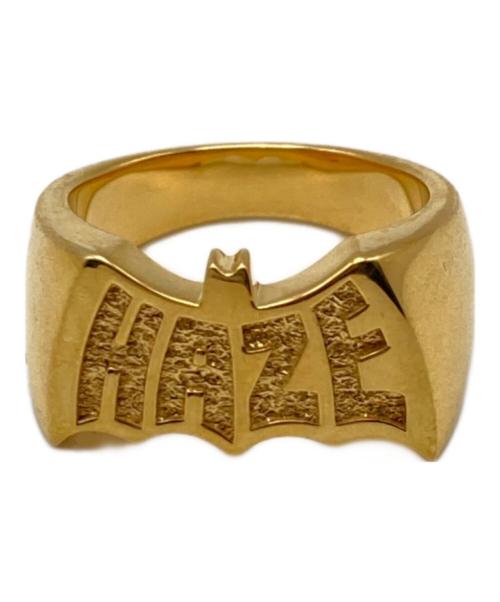 JAM HOME MADE（ジャムホームメイド）JAM HOME MADE (ジャムホームメイド) HAZE (ヘイズ) BAT HAZE RING ゴールド サイズ:19号の古着・服飾アイテム