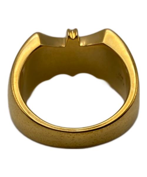 JAM HOME MADE（ジャムホームメイド）JAM HOME MADE (ジャムホームメイド) HAZE (ヘイズ) BAT HAZE RING ゴールド サイズ:19号の古着・服飾アイテム