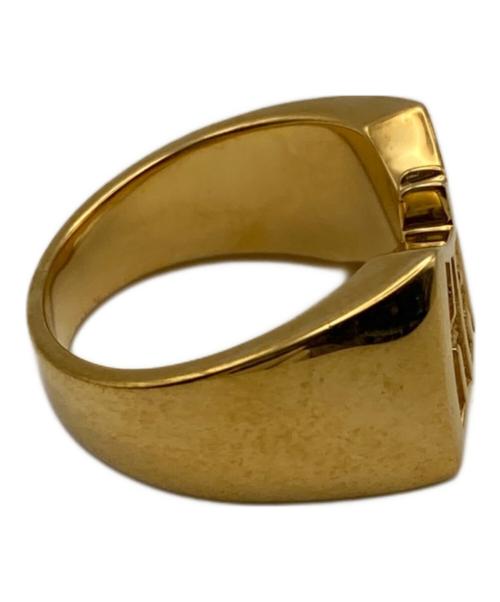 JAM HOME MADE（ジャムホームメイド）JAM HOME MADE (ジャムホームメイド) HAZE (ヘイズ) BAT HAZE RING ゴールド サイズ:19号の古着・服飾アイテム