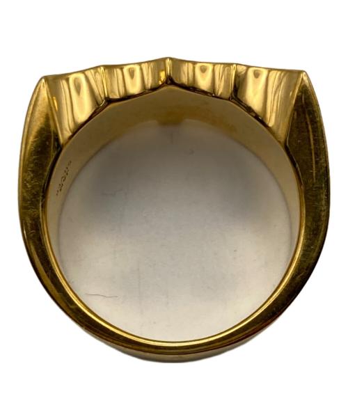 JAM HOME MADE（ジャムホームメイド）JAM HOME MADE (ジャムホームメイド) HAZE (ヘイズ) BAT HAZE RING ゴールド サイズ:19号の古着・服飾アイテム