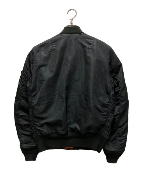 ALPHA（アルファ）ALPHA (アルファ) MA-1ジャケット ブラック サイズ:Mの古着・服飾アイテム
