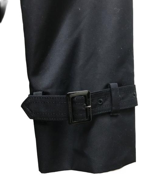 BLUE LABEL CRESTBRIDGE（ブルーレーベルクレストブリッジ）BLUE LABEL CRESTBRIDGE (ブルーレーベルクレストブリッジ) ライトギャバジントレンチコート ネイビー サイズ:38の古着・服飾アイテム