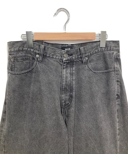 HUF（ハフ）HUF (ハフ) デニムパンツ ブラック サイズ:32の古着・服飾アイテム
