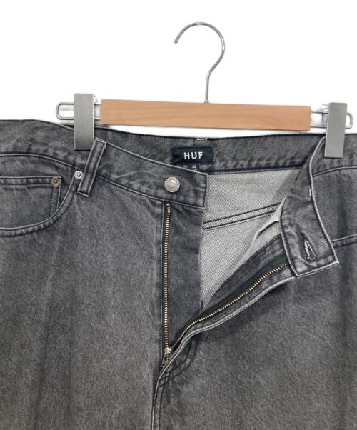 HUF（ハフ）HUF (ハフ) デニムパンツ ブラック サイズ:32の古着・服飾アイテム