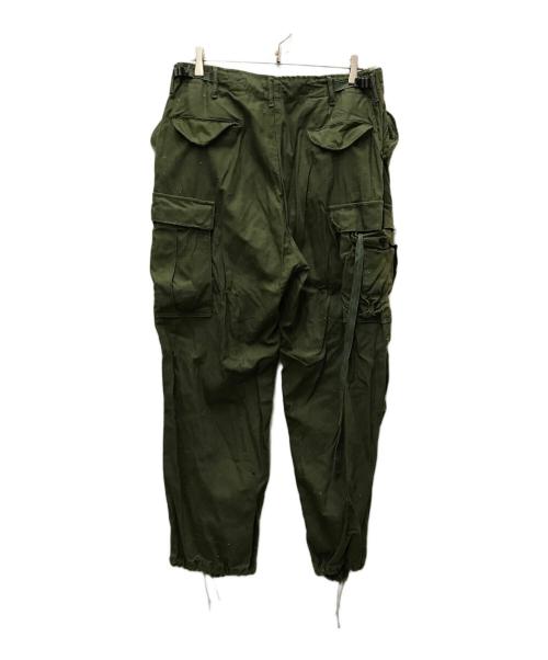 US ARMY（ユーエスアーミー）US ARMY (ユーエスアーミー) 70sＭ65カーゴパンツ グリーン サイズ:不明の古着・服飾アイテム