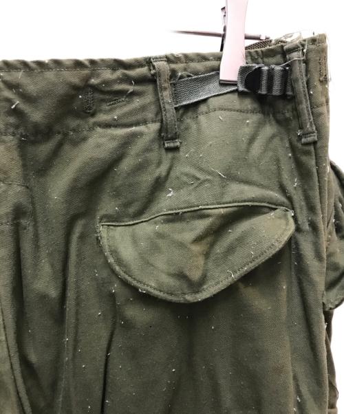 US ARMY（ユーエスアーミー）US ARMY (ユーエスアーミー) 70sＭ65カーゴパンツ グリーン サイズ:不明の古着・服飾アイテム