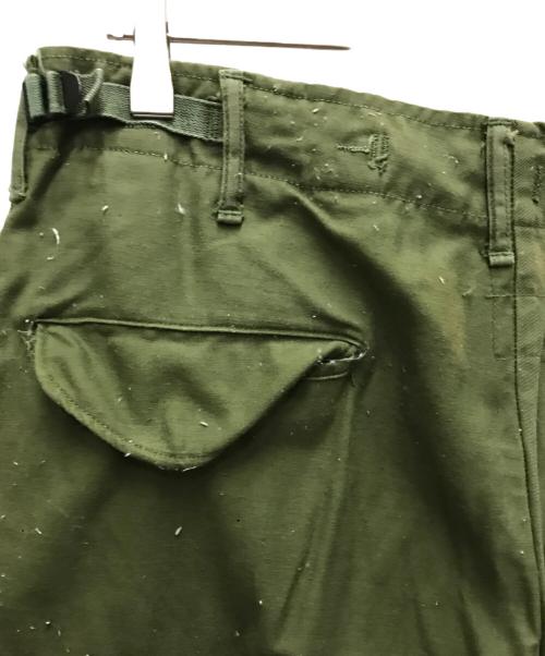 US ARMY（ユーエスアーミー）US ARMY (ユーエスアーミー) 70sＭ65カーゴパンツ グリーン サイズ:不明の古着・服飾アイテム