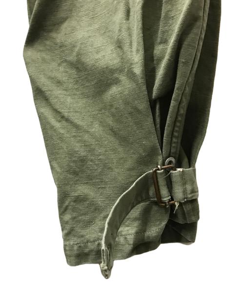 French Army（フランス軍）French Army (フランス軍) Ｍ38モーターサイクルパンツ グリーン サイズ:不明の古着・服飾アイテム