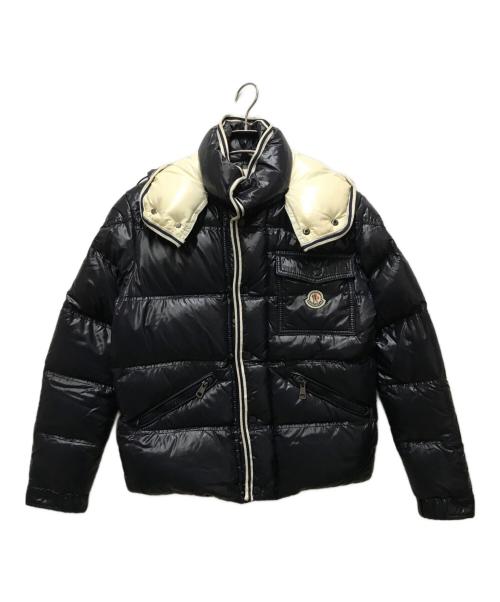 MONCLER（モンクレール）MONCLER (モンクレール) ダウンジャケット ネイビー サイズ:１の古着・服飾アイテム
