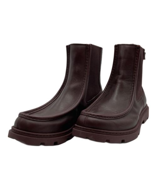 CAMPER（カンペール）CAMPER (カンペール) JUNCTION アンクルブーツ ブラウン サイズ:42の古着・服飾アイテム