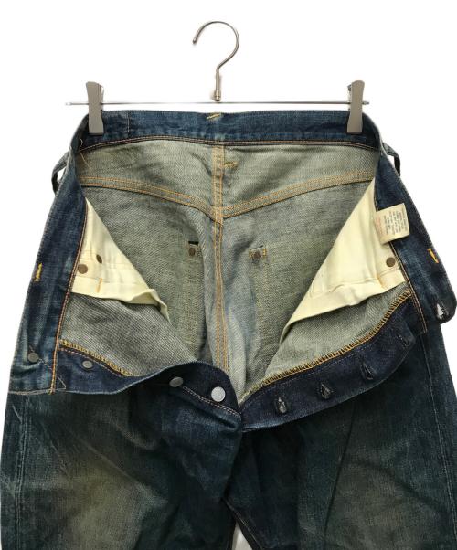 EVISU（エヴィス）EVISU (エヴィス) 道楽デニムパンツ ブルー サイズ:W34の古着・服飾アイテム