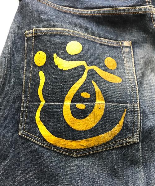 EVISU（エヴィス）EVISU (エヴィス) 道楽デニムパンツ ブルー サイズ:W34の古着・服飾アイテム