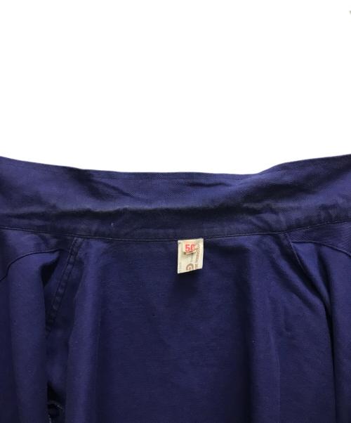 GRASSI（グラッシ）GRASSI (グラッシ) 80sモールスキンジャケット ネイビー サイズ:50の古着・服飾アイテム