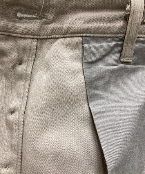 MIHARA YASUHIRO（ミハラヤスヒロ）MIHARA YASUHIRO (ミハラヤスヒロ) ダブルニーパンツ グレー サイズ:Sの古着・服飾アイテム