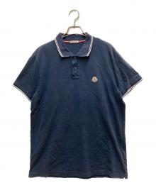 MONCLER（モンクレール）の古着「MAGLIA POLO MANIA CORTA」｜ネイビー