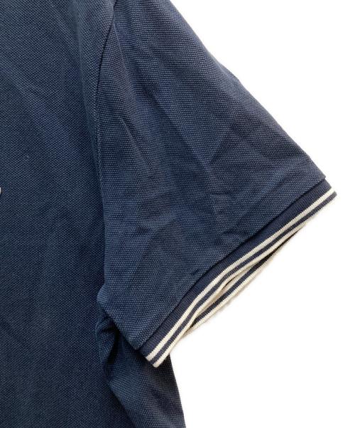 MONCLER（モンクレール）MONCLER (モンクレール) MAGLIA POLO MANIA CORTA ネイビー サイズ:Lの古着・服飾アイテム