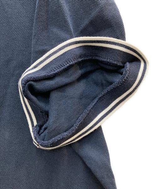 MONCLER（モンクレール）MONCLER (モンクレール) MAGLIA POLO MANIA CORTA ネイビー サイズ:Lの古着・服飾アイテム