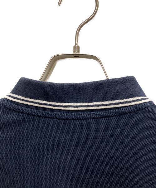 MONCLER（モンクレール）MONCLER (モンクレール) MAGLIA POLO MANIA CORTA ネイビー サイズ:Lの古着・服飾アイテム