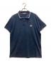 MONCLER（モンクレール）の古着「MAGLIA POLO MANIA CORTA」｜ネイビー