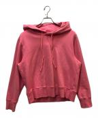 MM6 Maison Margielaエムエムシックスメゾンマルジェラ）の古着「プルオーバーパーカー」｜ピンク