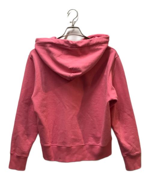 MM6 Maison Margiela（エムエムシックスメゾンマルジェラ）MM6 Maison Margiela (エムエムシックスメゾンマルジェラ) プルオーバーパーカー ピンク サイズ:Sの古着・服飾アイテム