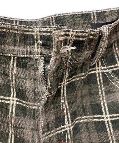 Jaded London（ジェイデッドロンドン）Jaded London (ジェイデッドロンドン) チェックハーフパンツ カーキ サイズ:W32の古着・服飾アイテム