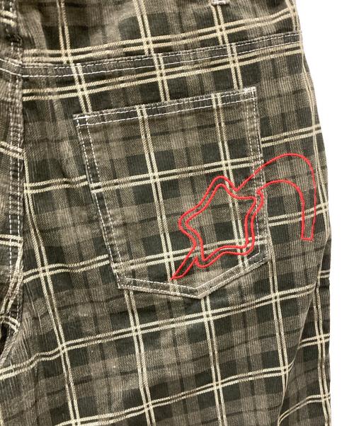 Jaded London（ジェイデッドロンドン）Jaded London (ジェイデッドロンドン) チェックハーフパンツ カーキ サイズ:W32の古着・服飾アイテム