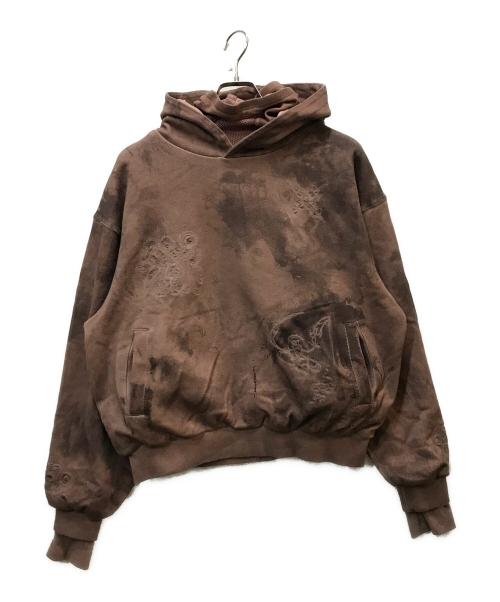 PERSONSOUL（パーソンソウル）PERSONSOUL (パーソンソウル) タイダイパーカー ブラウン サイズ:S 未使用品の古着・服飾アイテム