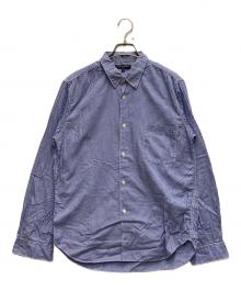 COMME des GARCONS HOMME（コムデギャルソン オム）の古着「ギンガムチェックシャツ」｜ブルー