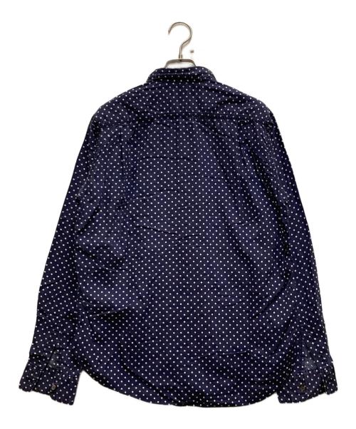 COMME des GARCONS HOMME（コムデギャルソン オム）COMME des GARCONS HOMME (コムデギャルソン オム) ドットシャツ ネイビー サイズ:Sの古着・服飾アイテム