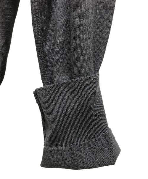 JOHN SMEDLEY（ジョンスメドレー）JOHN SMEDLEY (ジョンスメドレー) メリノウールVネックニット グレー サイズ:Sの古着・服飾アイテム