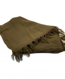 JIL SANDER（ジルサンダー）の古着「レーヨン混ストール」｜カーキ