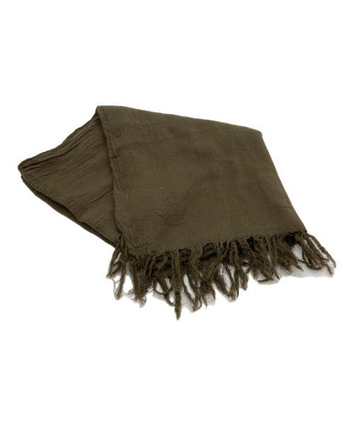 JIL SANDER（ジルサンダー）JIL SANDER (ジルサンダー) レーヨン混ストール カーキの古着・服飾アイテム