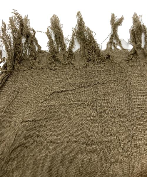 JIL SANDER（ジルサンダー）JIL SANDER (ジルサンダー) レーヨン混ストール カーキの古着・服飾アイテム