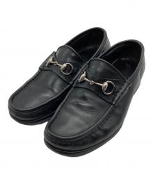 GUCCI（グッチ）の古着「ビットローファー」｜ブラック