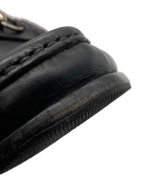GUCCI（グッチ）GUCCI (グッチ) ビットローファー ブラック サイズ:41の古着・服飾アイテム