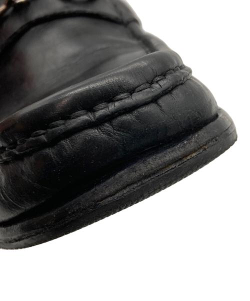 GUCCI（グッチ）GUCCI (グッチ) ビットローファー ブラック サイズ:41の古着・服飾アイテム