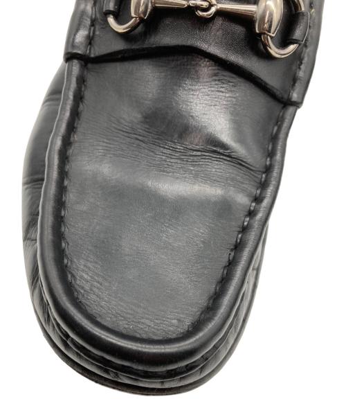 GUCCI（グッチ）GUCCI (グッチ) ビットローファー ブラック サイズ:41の古着・服飾アイテム