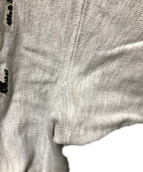 Champion REVERSE WEAVE（チャンピオン リバース ウィーブ）Champion REVERSE WEAVE (チャンピオン リバース ウィーブ) 80s~90s2段プリントスウェット グレー サイズ:Mの古着・服飾アイテム