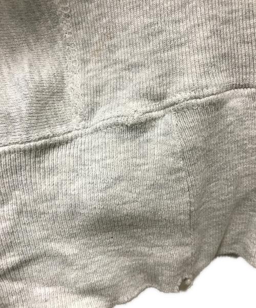 Champion REVERSE WEAVE（チャンピオン リバース ウィーブ）Champion REVERSE WEAVE (チャンピオン リバース ウィーブ) 80s~90s2段プリントスウェット グレー サイズ:Mの古着・服飾アイテム