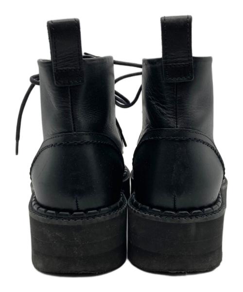 Y's（ワイズ）Y's (ワイズ) SHARK SOLE BOOTS ブラック サイズ:3の古着・服飾アイテム