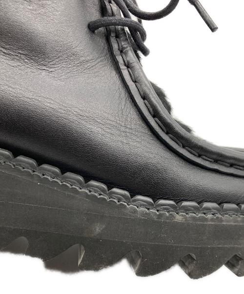Y's（ワイズ）Y's (ワイズ) SHARK SOLE BOOTS ブラック サイズ:3の古着・服飾アイテム