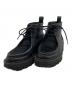 Y's（ワイズ）の古着「SHARK SOLE BOOTS」｜ブラック