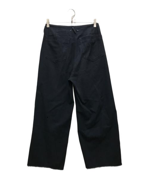 saby（サバイ）saby (サバイ) TUCK BAGGY ネイビー サイズ:Mの古着・服飾アイテム