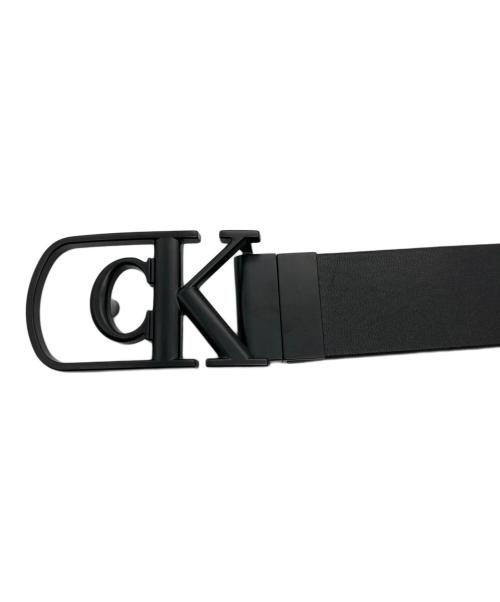 Calvin Klein（カルバンクライン）Calvin Klein (カルバンクライン) レザーベルト ブラック 未使用品の古着・服飾アイテム