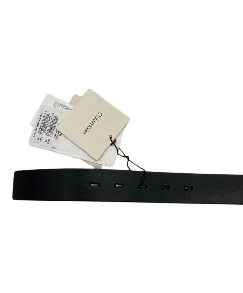 Calvin Klein（カルバンクライン）Calvin Klein (カルバンクライン) レザーベルト ブラック 未使用品の古着・服飾アイテム