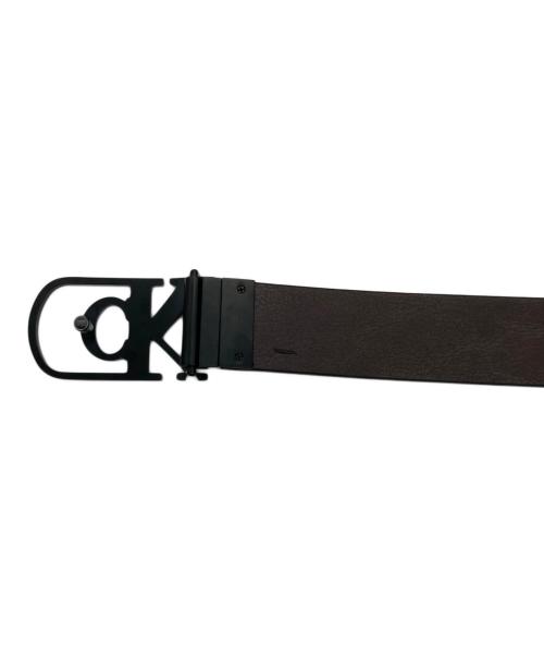 Calvin Klein（カルバンクライン）Calvin Klein (カルバンクライン) レザーベルト ブラック 未使用品の古着・服飾アイテム
