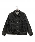 LEVI'Sリーバイス）の古着「UNIVERSAL MONSTERSデニムジャケット」｜ブラック
