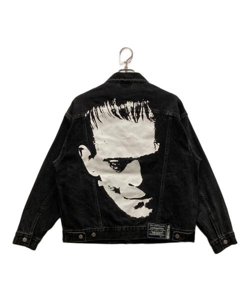 LEVI'S（リーバイス）LEVI'S (リーバイス) UNIVERSAL MONSTERSデニムジャケット ブラック サイズ:Sの古着・服飾アイテム